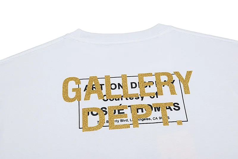 GALLERY. DEPT new short-sleeved T-shirt Style number: D2286 P110 Color: black and white Size: S M L XL